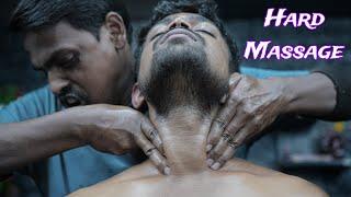 Very Hard Neck Massage For Pain Relief | ASMR Head Shoulder & Neck Massage By Strong Wrist Barber