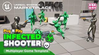 Infected - Multiplayer Zombie Survival Third Person Shooter | Kekdot | Unreal Engine 5 Marketplace