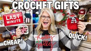 CHEAP & QUICK CROCHET Christmas Gifts [That People Will Actually Want]!