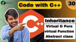 Virtual Function in C++ | Abstract class in C++ | Virtual Constructor & Destructor | Code with C++