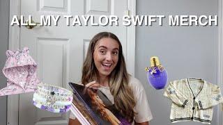 ALL THE TAYLOR SWIFT MERCH I OWN | vinyls, CDs, clothing + more!