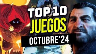 TOP 10 ⭐ NUEVOS JUEGOS en OCTUBRE 2024 Para PC, PLAYSTATION, XBOX, SWITCH.