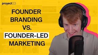 Navigating Growth: Founder-Led Marketing vs. Founder Branding