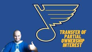 St. Louis Blues announce transfer of partial ownership interest!!! (SWEDISH)