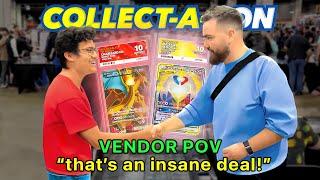 SELLING MY POKEMON GRAILS | Vendor POV at Chicago Collect-a-Con