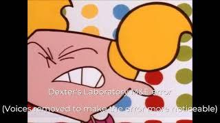 Dexter's Lab M&E error in Game for a Game