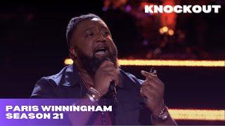 Paris Winningham: "Tennessee Whiskey" (The Voice Season 21 Knockout)