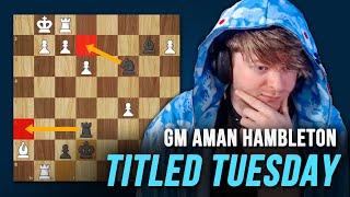 "GET HIM OUTTA HERE!" | Intense time scrambles in TITLED TUESDAY