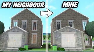 COPYING A STRANGERS HOUSE IN BLOXBURG...