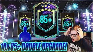 OMG 10x 85+ DOUBLE UPGRADE PACKS  FUTURE STARS IM FIFA 21 PACK OPENING