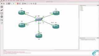 GNS3 switching setup and options Part 3: Router on a sick with GNS3 unmanaged built-in switch