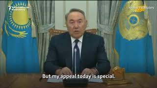 Kazakh President Nazarbaev Announces Resignation, Will Retain Key Roles