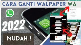 CARA GANTI BACKGROUND/ WALLPAPER WA (Chat WhatsApp)