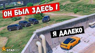 СПРЯТАЛСЯ В ТОП НЫЧКЕ, ПОЛИЦЕЙСКИЕ ПОГОНИ В GTA 5 RP MURRIETA !