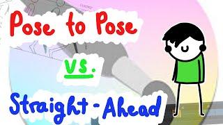 Krita | Pose to Pose vs. Straight-Ahead Animation Breakdown