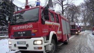 FF Großeinsatz in Quedlinburg -   04 01 2016