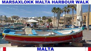 MARSAXLOKK MALTA HARBOUR WALK - MARSAXLOKK MARKET AND RESTAURANTS