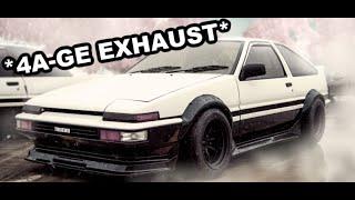 AE86 EXHAUST *vocal*