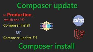 Composer Update  Vs Composer Install | Difference between composer.json vs composer.lock |HINDI