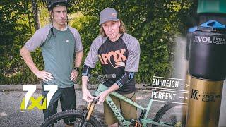 7x7 | Mountainbike FAHRWERK RICHTIG EINSTELLEN | Tipps für Gabel und Dämpfer