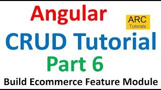 Angular CRUD with Web API Tutorial Part #6 - Generate Components with Module and Routing