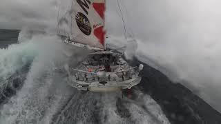 Vendée Globe 2020 - Unbelievable images from Isabelle Joschke in the Pacific Ocean!