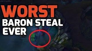 The WORST baron steal EVER!! - BRONZE ELO -