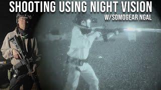 First Time Shooting Under Night Vision | SomoGear NGAL