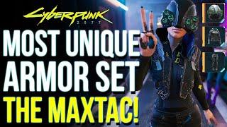 ...But There is A Twist | Cyberpunk 2077 The Most UNIQUE Armor In The Game [ MAX TAC ARMOR Set ]