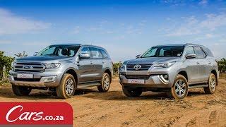 Toyota Fortuner vs Ford Everest: In-Depth Comparison & Review (2016)