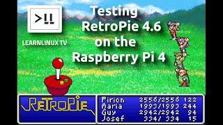 RetroPie 4.6 - Testing some games on the Raspberry Pi 4