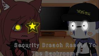 {+} Security Breach Reacts To The Backrooms By Kane Pixels | Multiple Reactions | Read Desc {+}