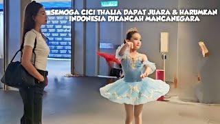 CANTIKNYA CICI THALIA SAAT PERFOM BALLET DIMALAYSIA BUAT KOKO ONYO KAGET SAAT DIVIDEO CALL BUNDANYA