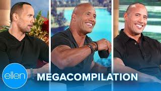 Every Time Dwayne 'The Rock' Johnson Appeared on the ‘Ellen’ Show