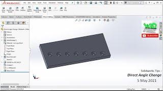 Solidworks Tips - Direct Angle Change