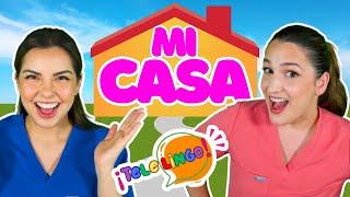 Mi Casa | Aprende Vocabulario de la Casa | TeleLingo | Spanish Learning Video for Babies & Toddlers