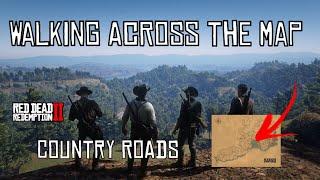 Red Dead Online Take Me Home, Country Roads | Walking Across The Map