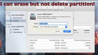 Help Needed!  Can't Delete BootCamp Partition on OS X 10.11.2 El Capitan