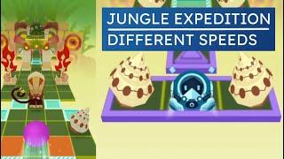 Rolling Sky | Jungle Expedition (Different Speeds)