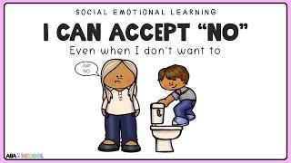 Accepting NO Social Story Emotional regulation social stories