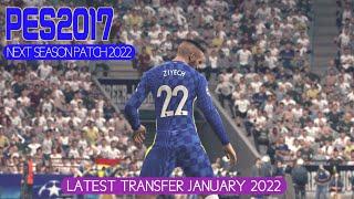 PES 2017 NSP 2022 | LATEST OPTION FILE JANUARY 2022 | GAMEPLAY | REAL MADRID VS CHELSEA | NSP 2022