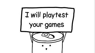 Playtesting games made by chat