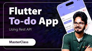 Flutter - Todo App using Retrofit and flutter bloc | Clean Architecture in Hindi