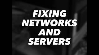 Fixing Issues in Server Room - Backup Stations, Network Switch, Server