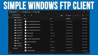 MyFTP Easy to Use Free FTP Client for Windows