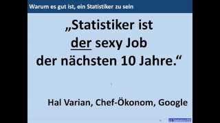 5 Gründe, warum es gut ist, Statistiker zu sein