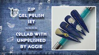 ZIP GEL POLISH SET | COLLAB WITH UNPOLISHED BY AGGIE | MADAM GLAM | VARNAIL | DISCOUNT CODES