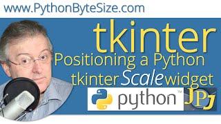 Positioning Python tkinter Scale widgets on a window