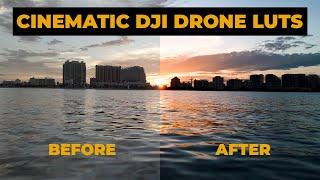 Cinematic DJI Drone LUT Pack FREE DOWNLOAD