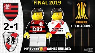 Flamengo 2x1 River Plate • Final Copa Libertadores 2019  23/11 All Goals Highlights Lego Football